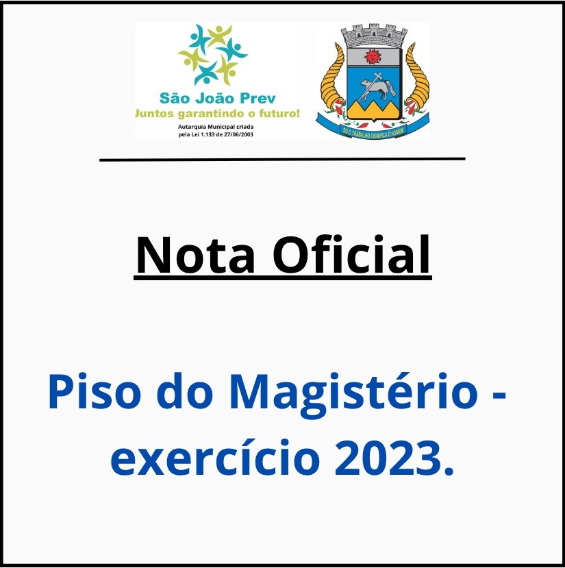 Nota Oficial